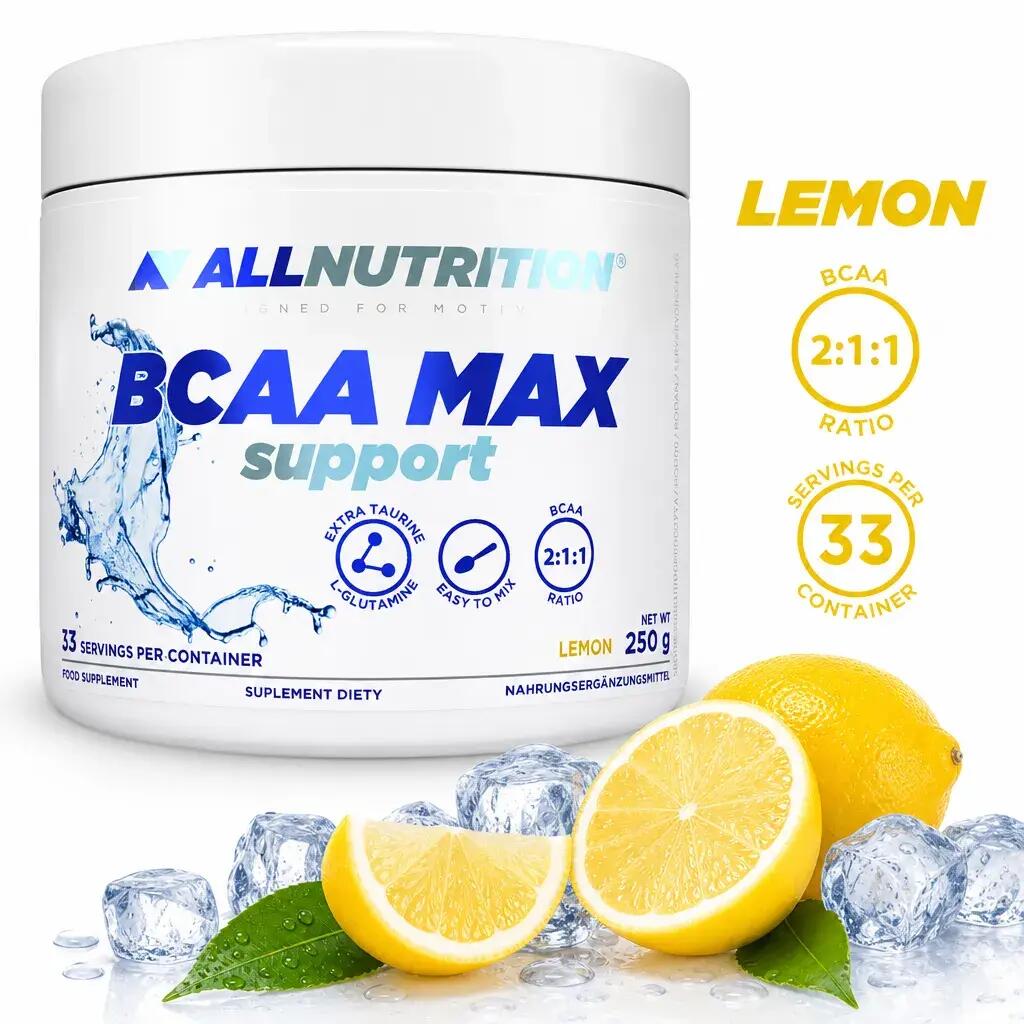 Aminokwasy BCAA MAX SUPPORT 250g Cytryna 2/2