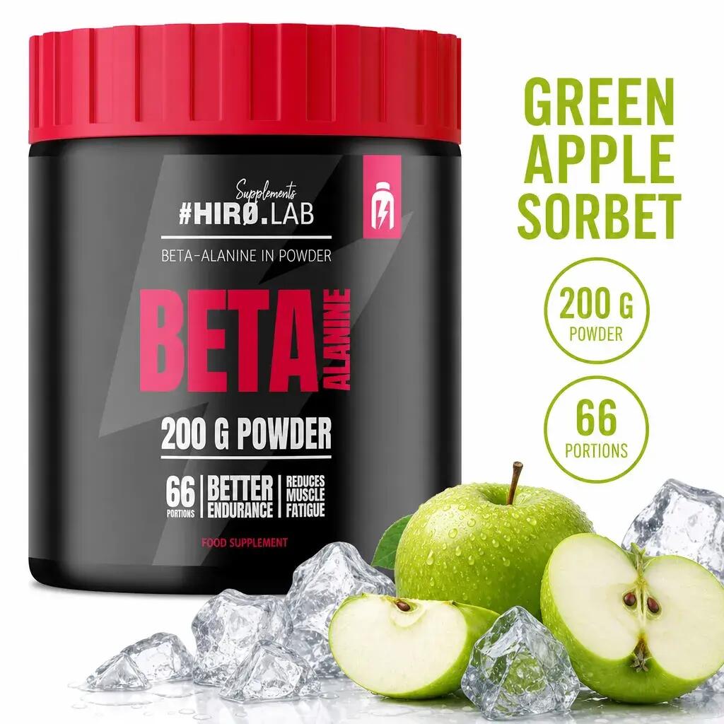 Hiro Lab Beta Alanine 200g Green Apple Sorbet