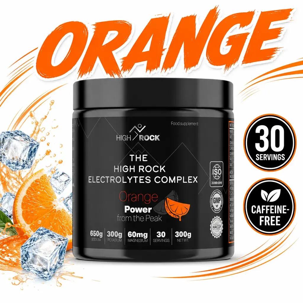 High Rock Electrolytes Complex 30 Servings Orange