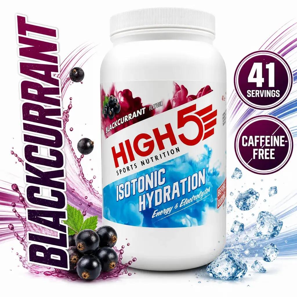 High5 Sports Nutrition Isotonic Hydration 1230g Blackcurrant