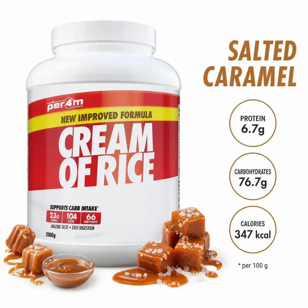 Per4m Cream of Rice 2000g Salted Caramel