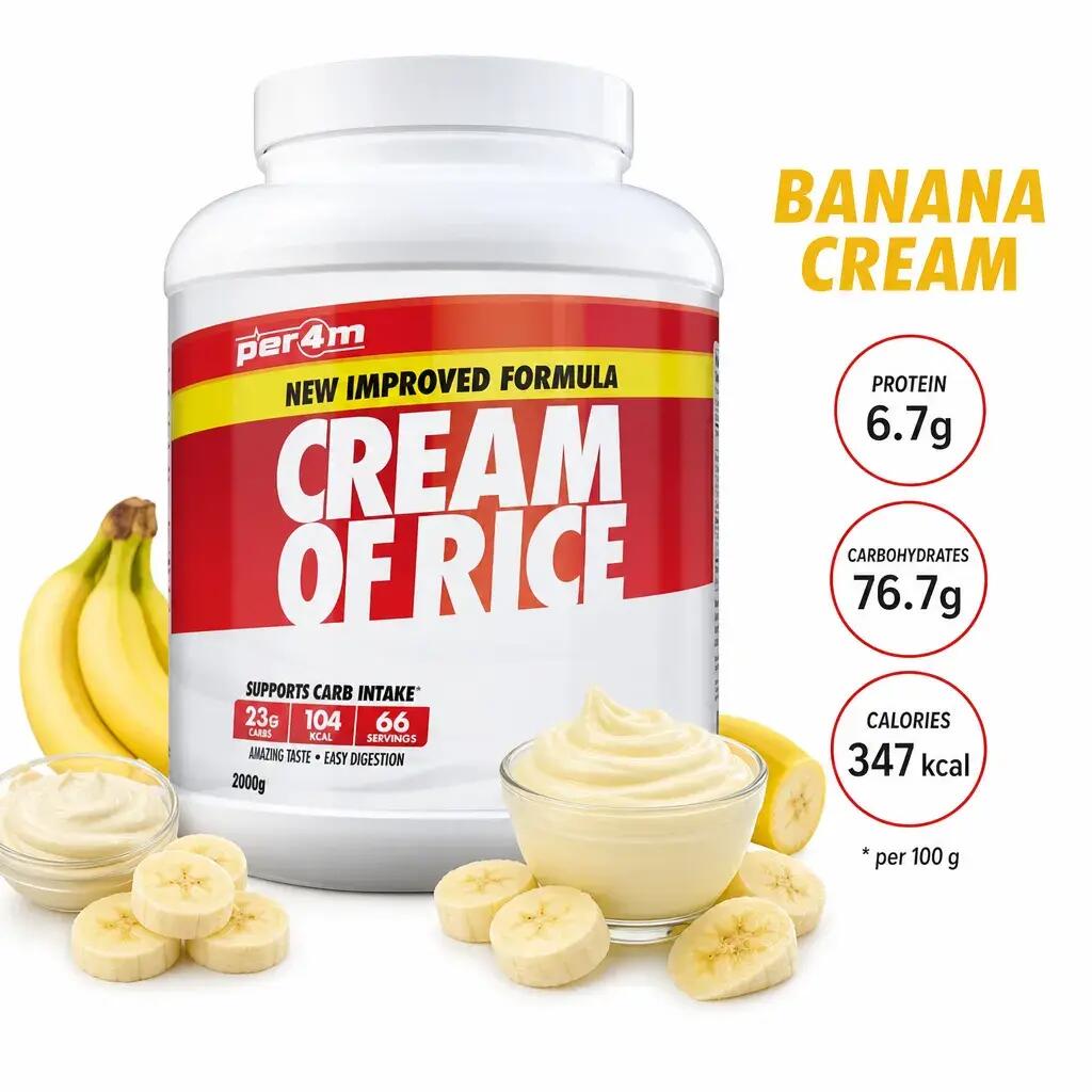 Per4m Cream of Rice 2000g Banana Cream