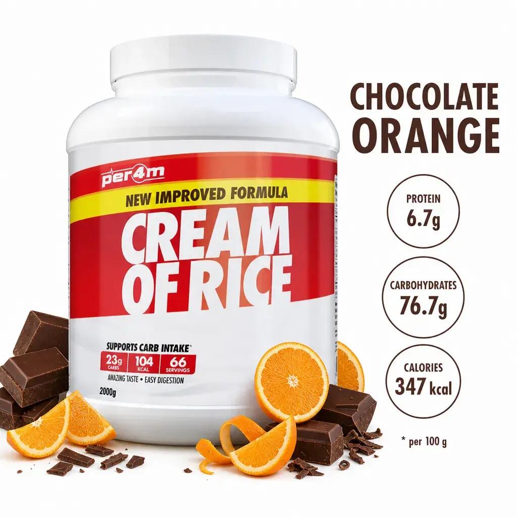 Per4m Cream of Rice 2000g Chocolate Orange