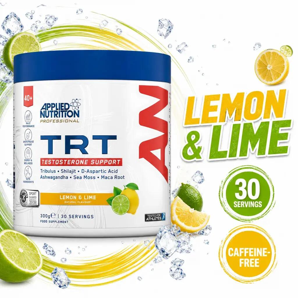 Applied Nutrition TRT Testosterone Support 30 Servings Lemon & Lime