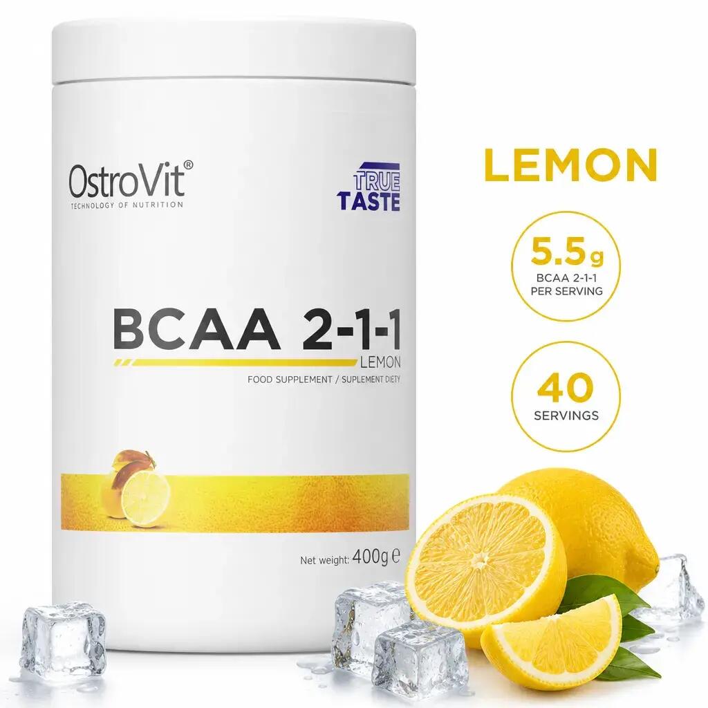 OstroVit BCAA 2:1:1 400g Lemon