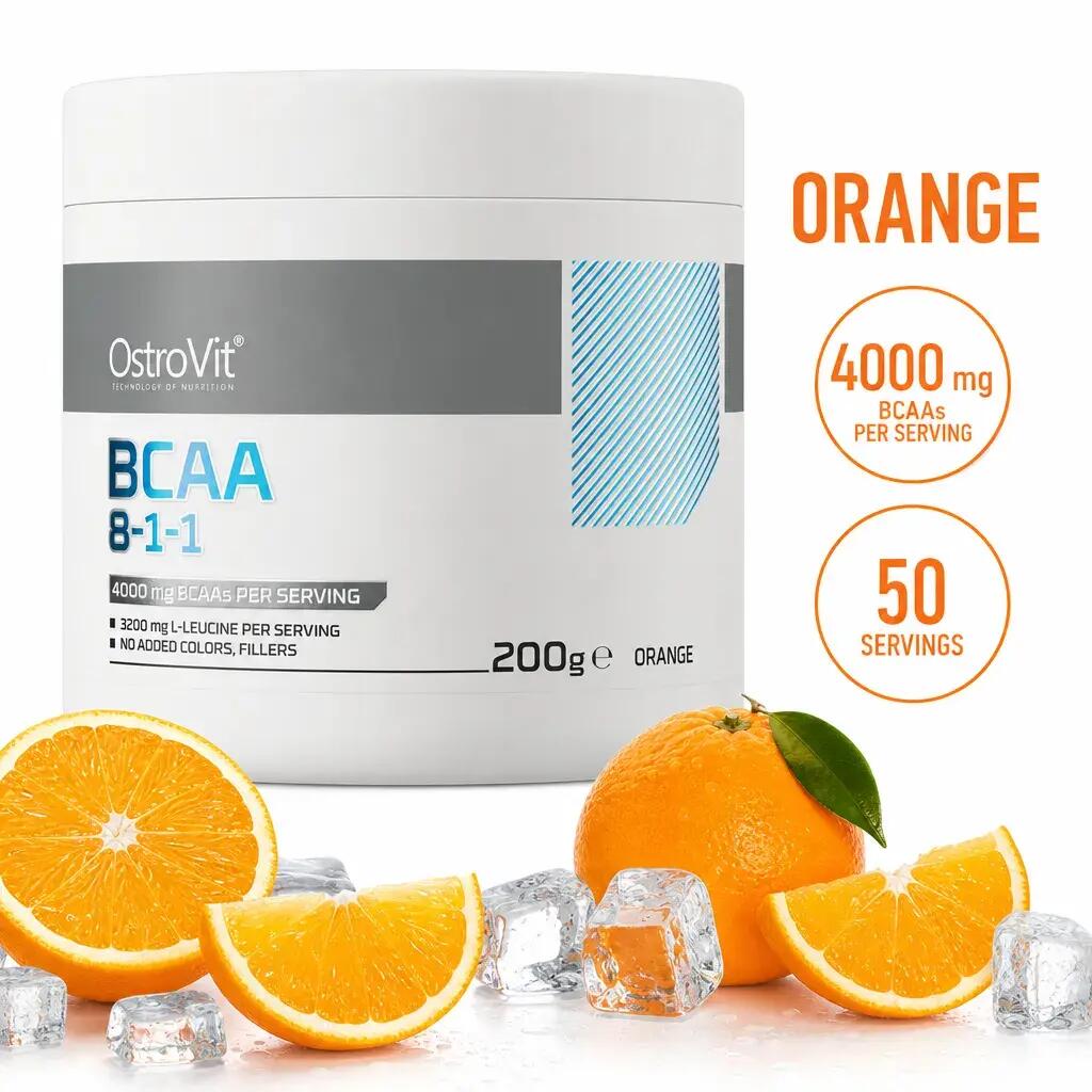OstroVit BCAA 8-1-1 200g Orange