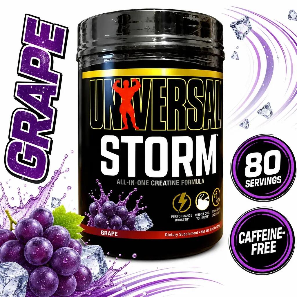 Universal Nutrition Storm 80 Servings Grape 2/3