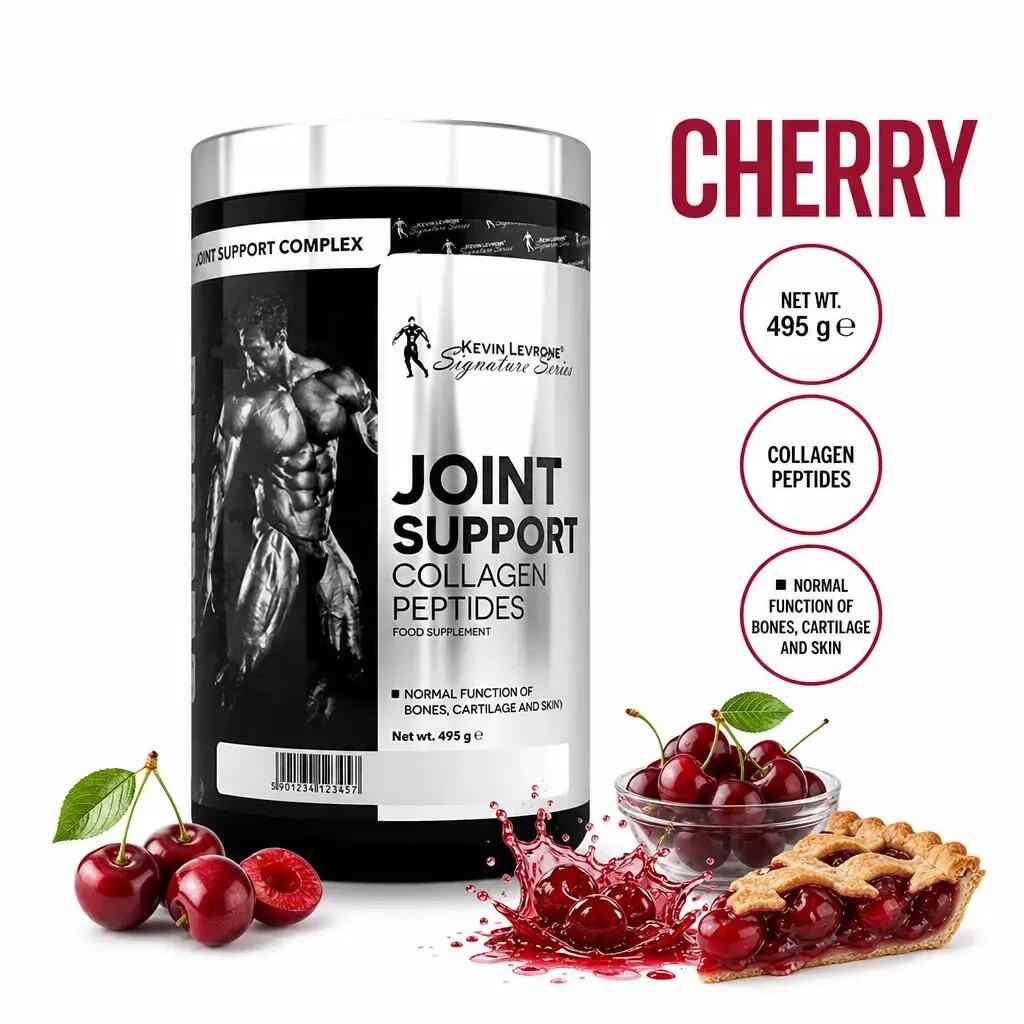 Kevin Levrone Joint Support Collagen Peptides 495g Cherry