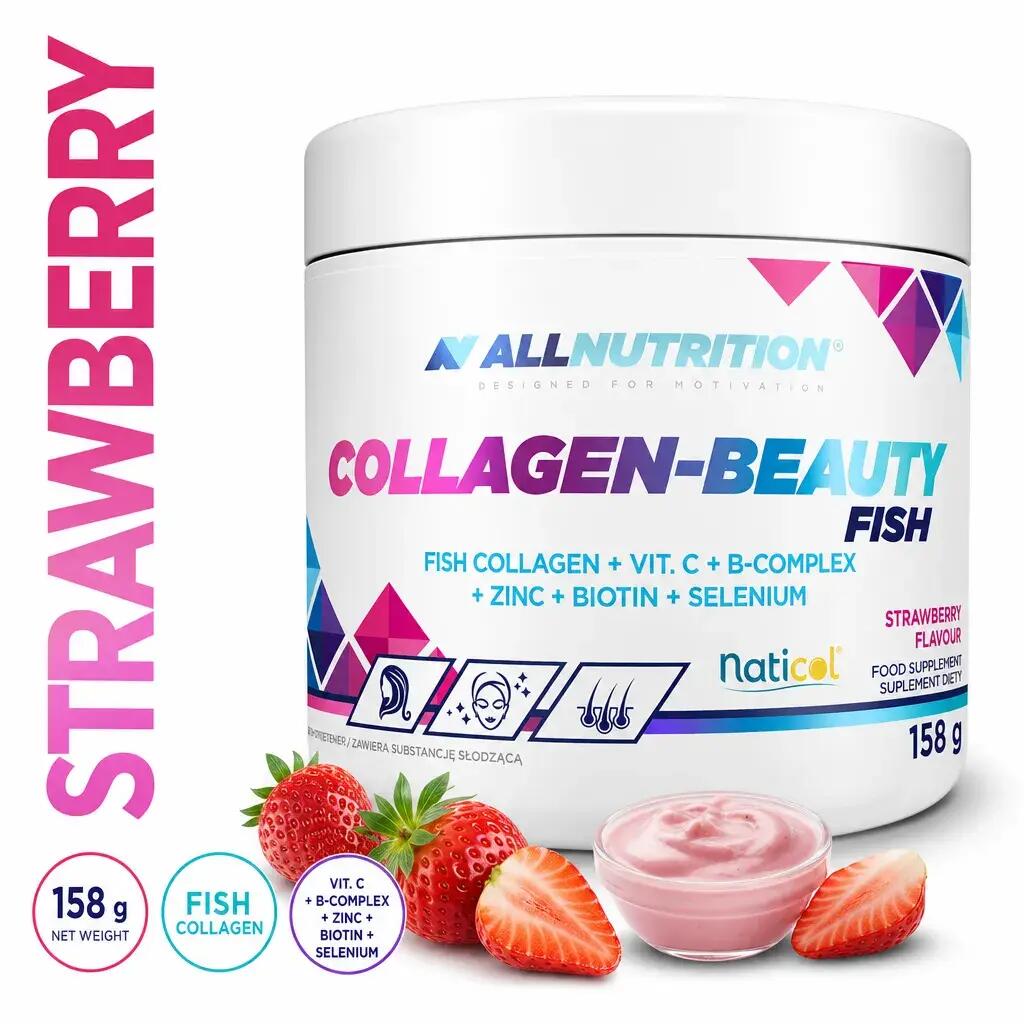 Allnutrition Collagen Beauty Fish 158g Strawberry