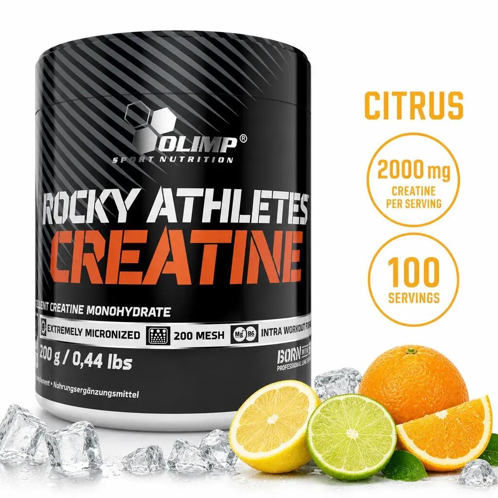 Olimp Rocky Athletes Creatine 200g Citrus