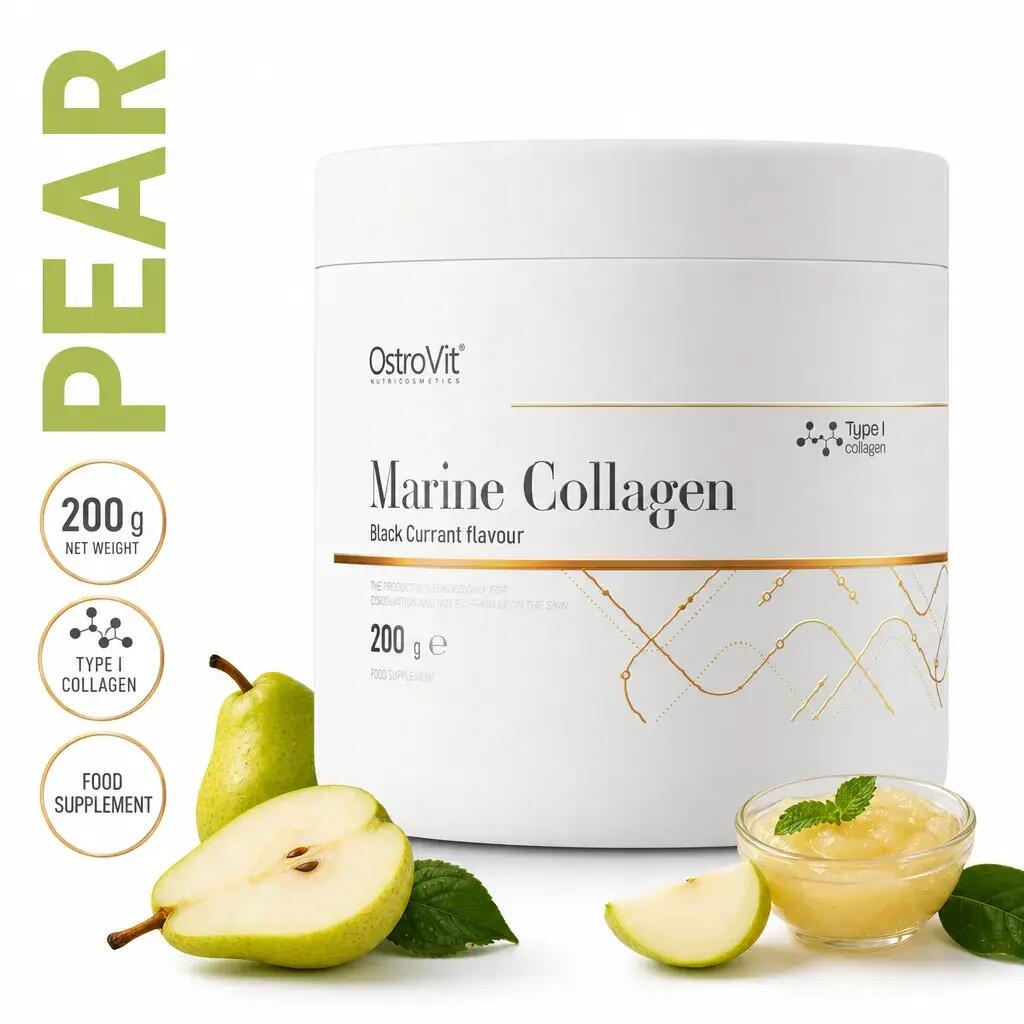 OstroVit Marine Collagen 200g Pear