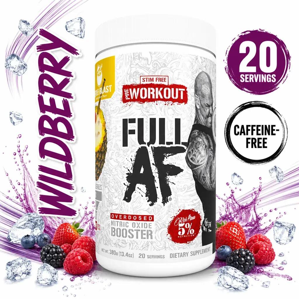 5% Nutrition Full AF Legendary Series 20 Servings Wildberry 2/2