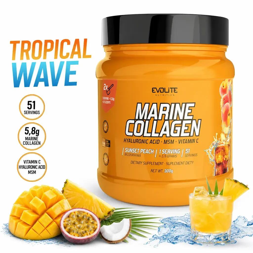 Evolite Marine Collagen 300g Tropical Wave
