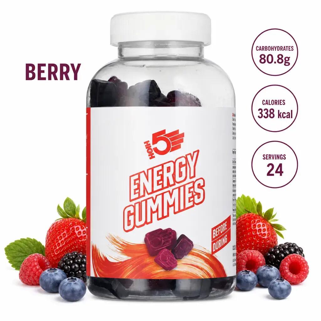 High5 Sports Nutrition Energy Gummies 144 Gummies Berry 2/2