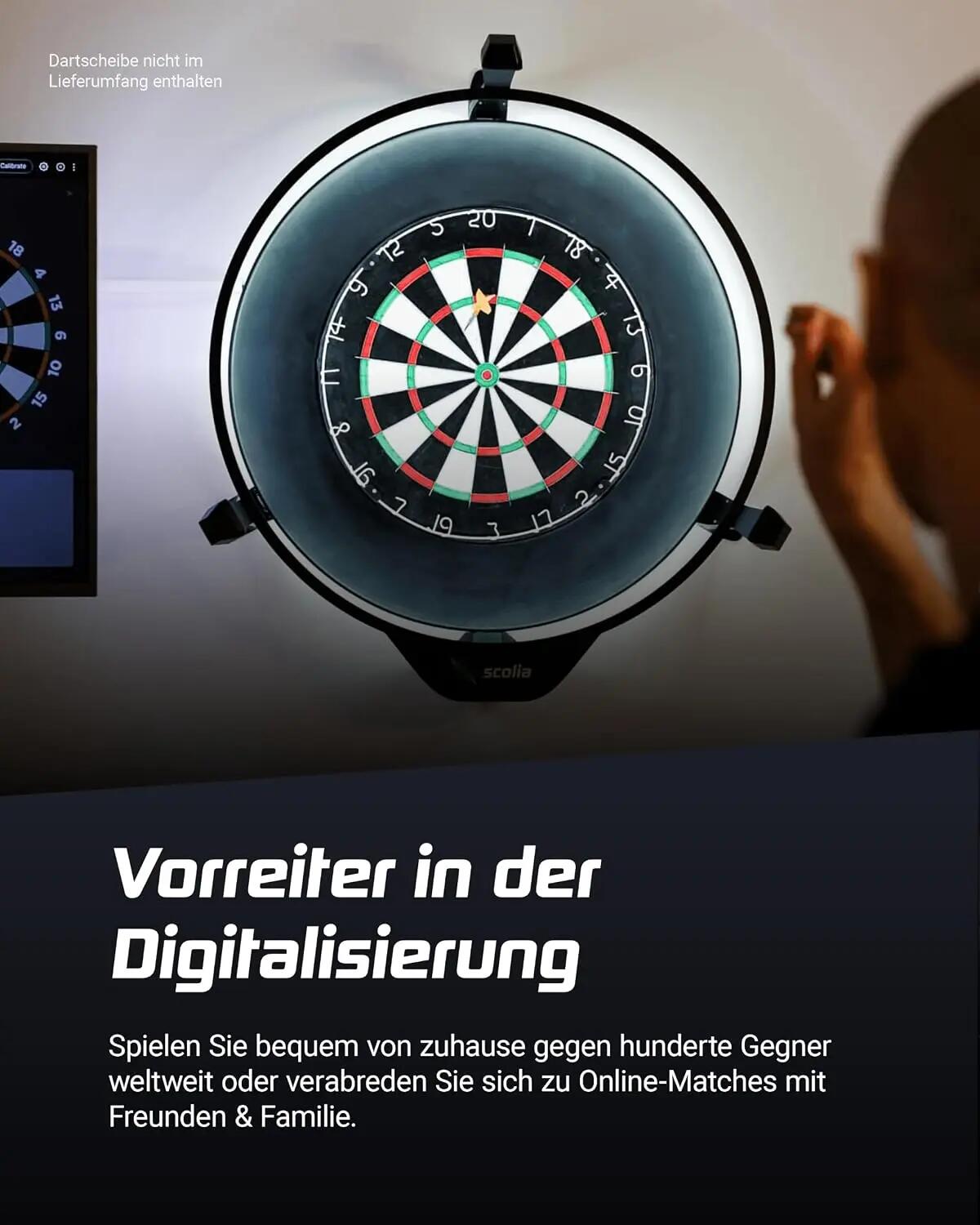 Dart Autoscoring System Casa 2 Senza illuminazione Darts / Steeldarts Unisex 11/12