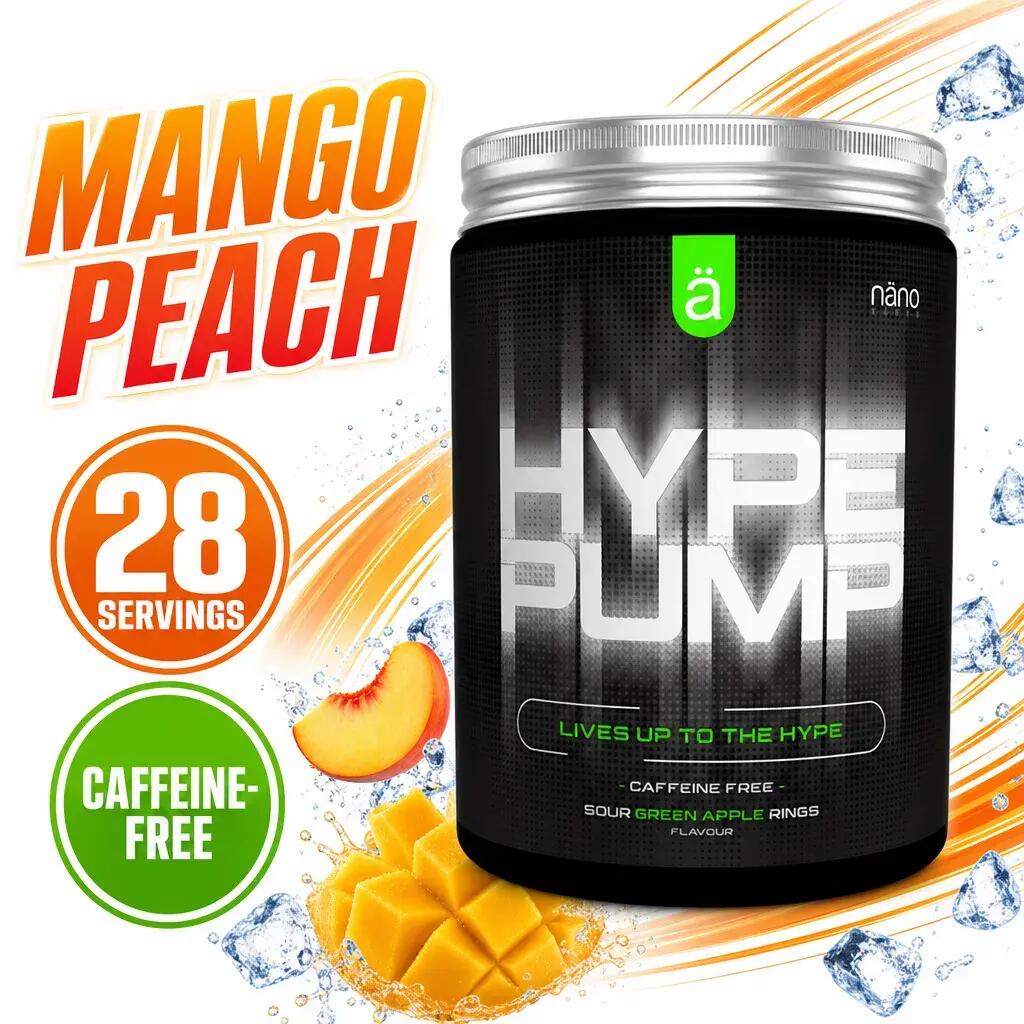 Nano Supps Hype Pump 420g Mango Peach