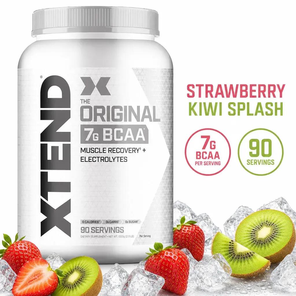 Xtend The Original BCAA 90 Servings Strawberry Kiwi Splash