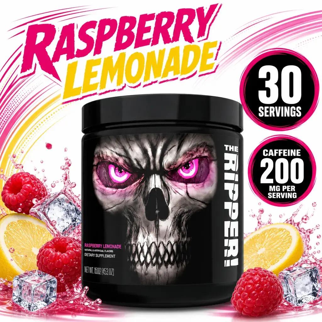 JNX Sports The Ripper! 30 Servings Raspberry Lemonade