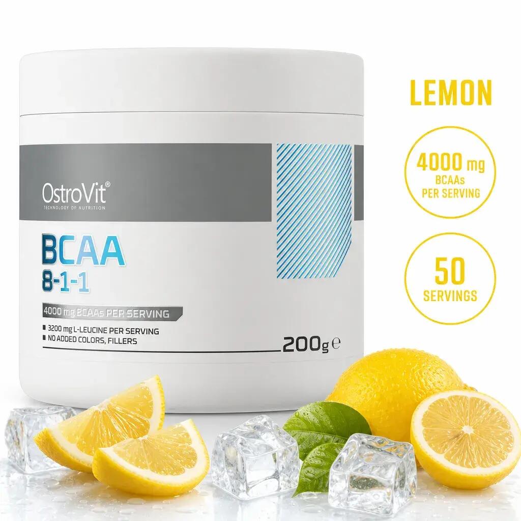 OstroVit BCAA 8-1-1 200g Lemon