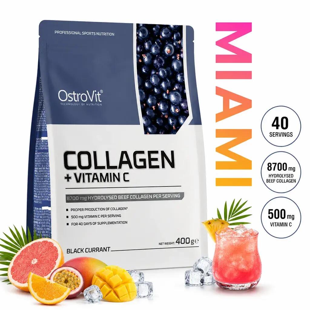 OstroVit Collagen + Vitamin C 400g Miami