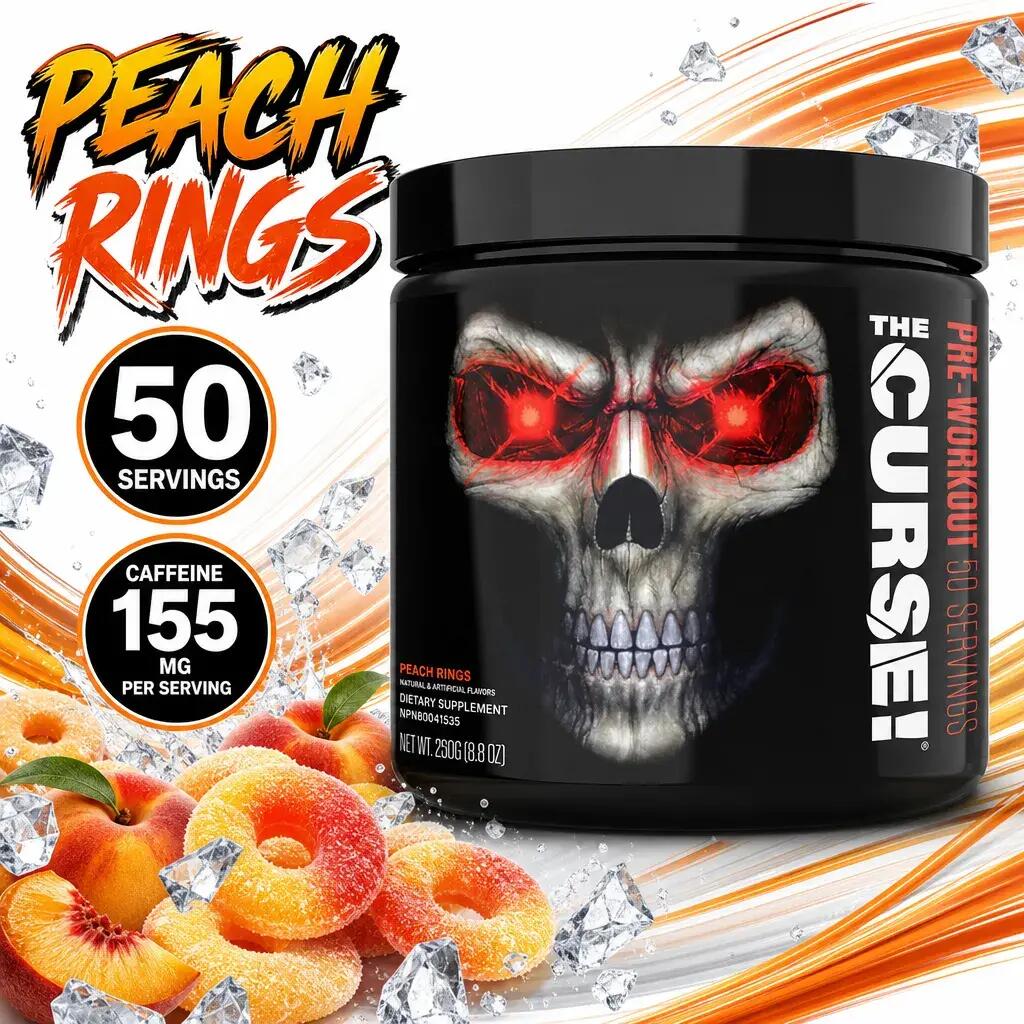 JNX Sports The Curse 50 Servings Peach Rings