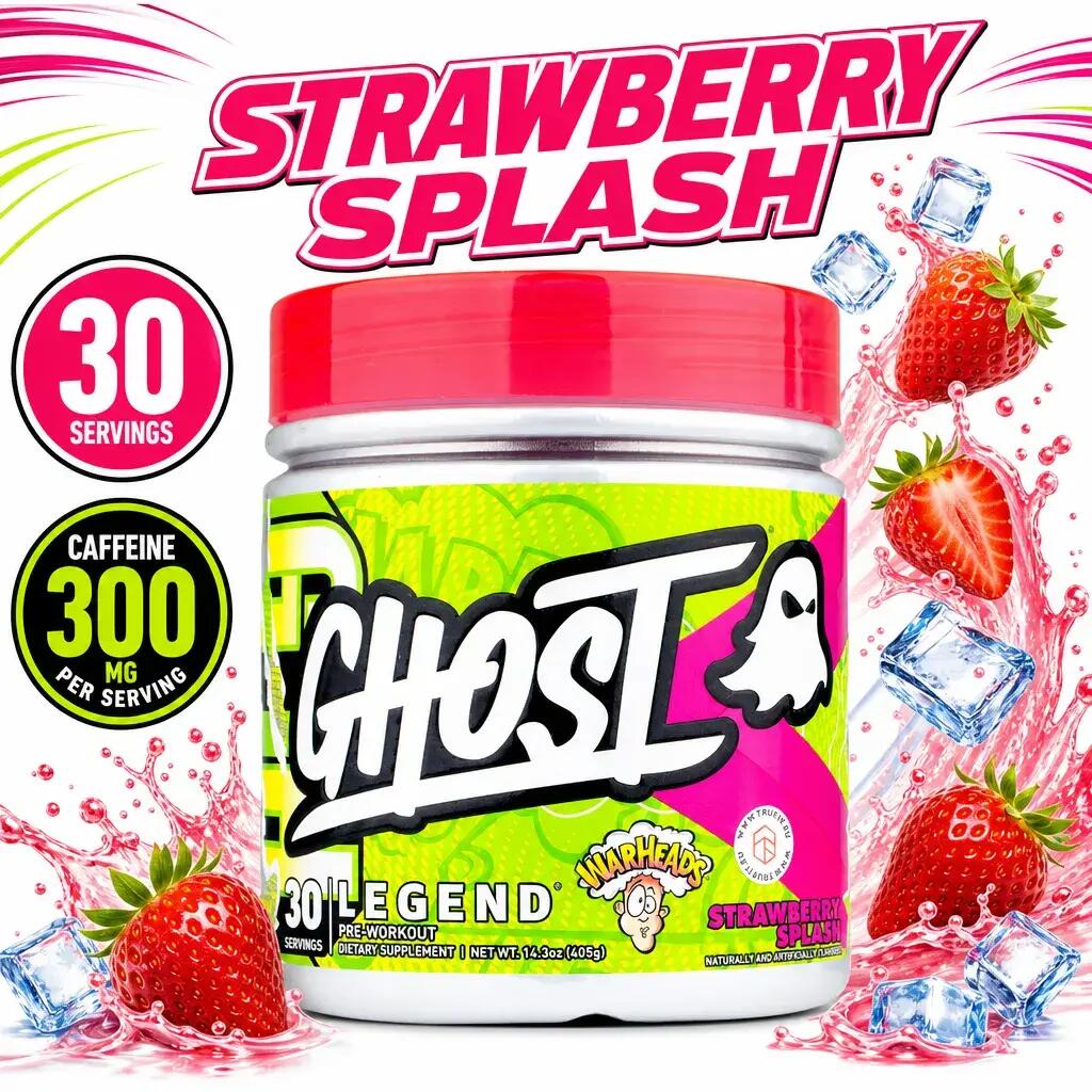Ghost Legend Pre-Workout 30 Servings Strawberry Splash 2/2