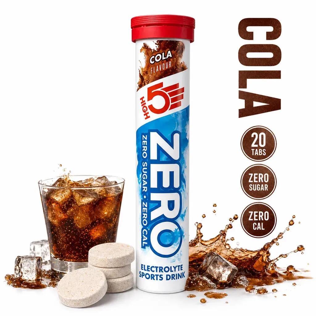 High5 Sports Nutrition Electrolyte Zero 20 Effervescent Tabs Cola