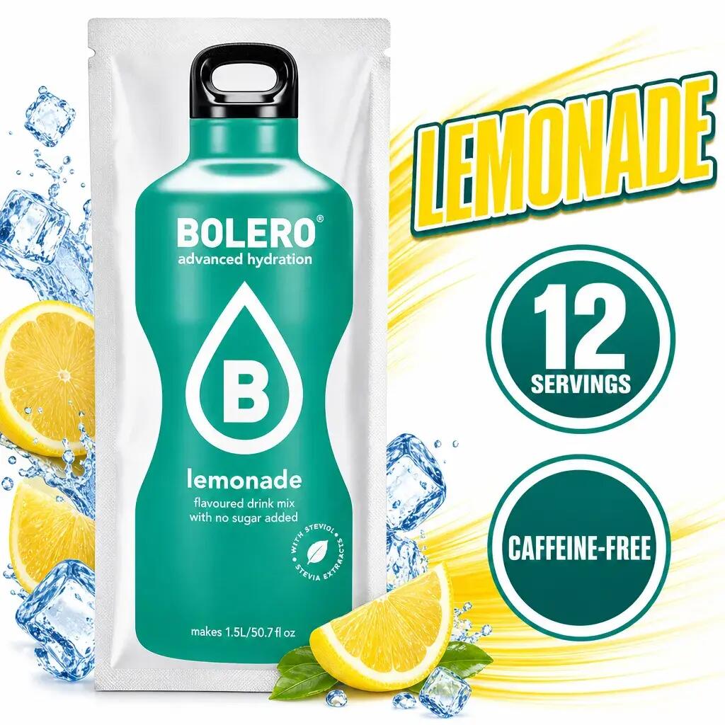 Bolero Hydration Powder Drink 3g x12 Lemonade