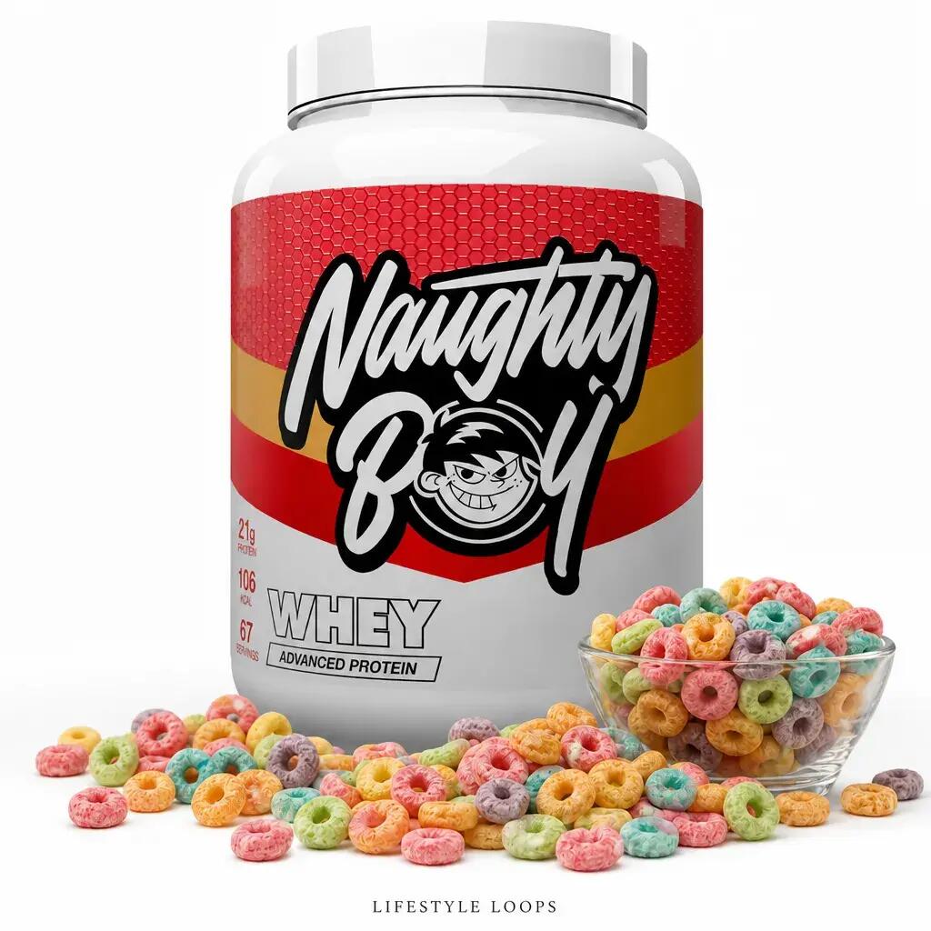 Naughty Boy Whey Protein 2010g Lifestyle Loops