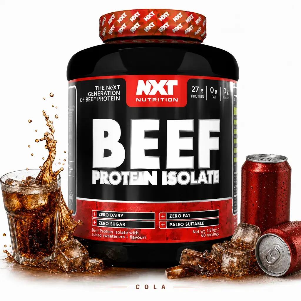 NXT Nutrition Beef Protein Isolate 1800g Cola