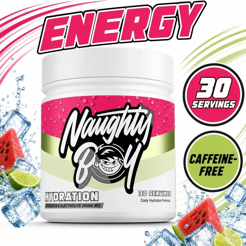 Naughty Boy Hydration 30 Servings Energy