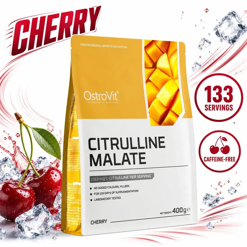 OstroVit Citrulline Malate 400g Cherry