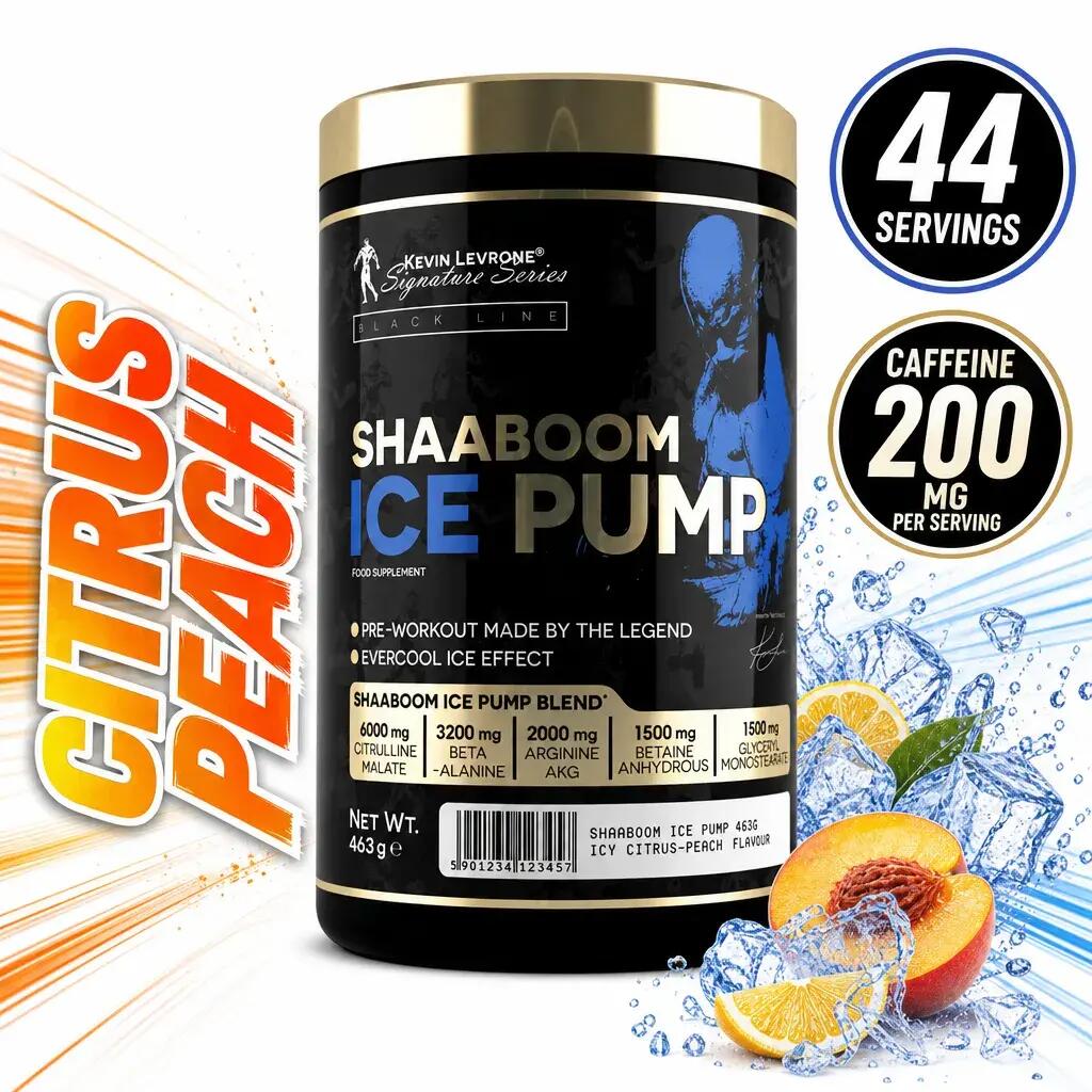 Kevin Levrone Shaaboom Ice Pump 385g Citrus Peach