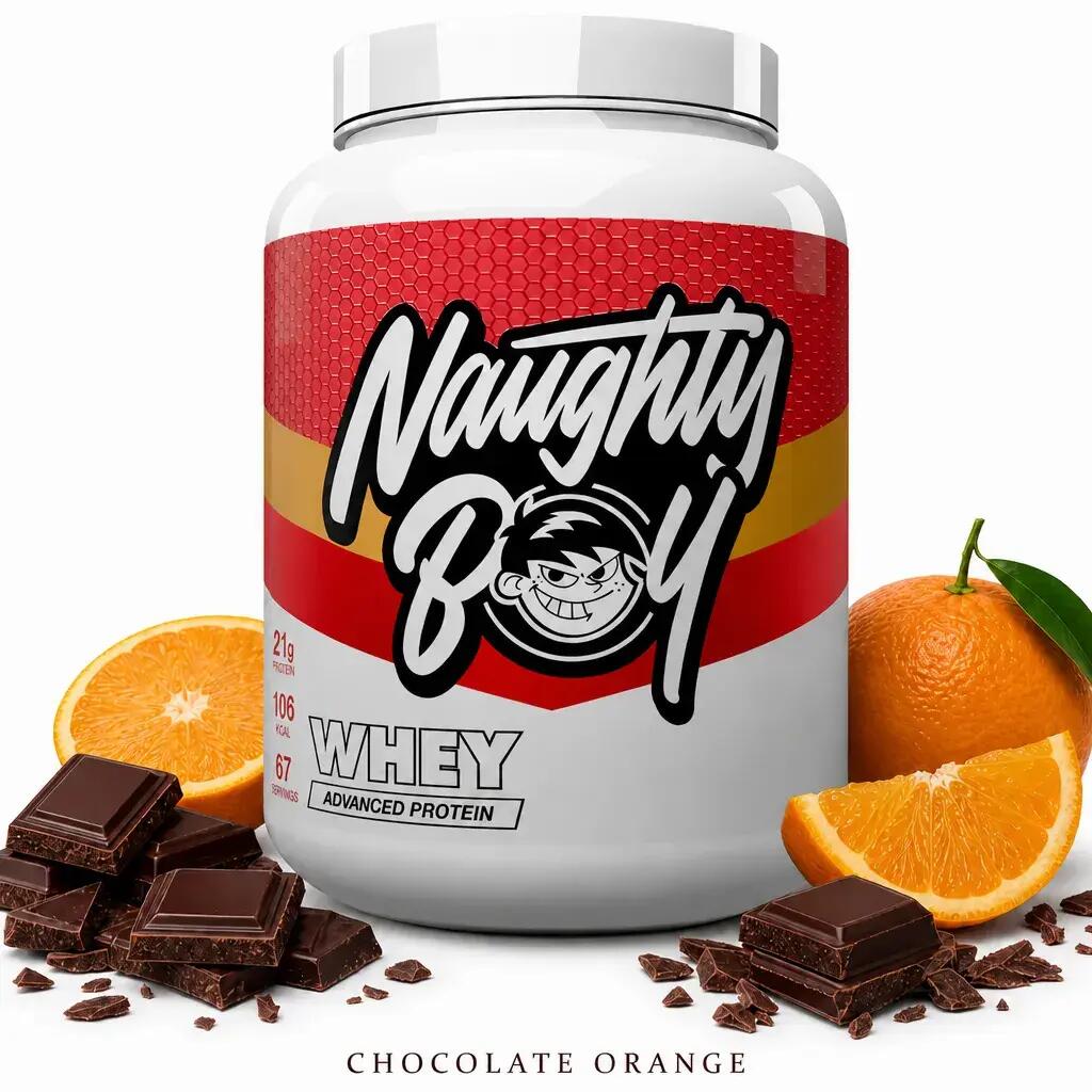 Naughty Boy Whey Protein 2010g Chocolate Orange