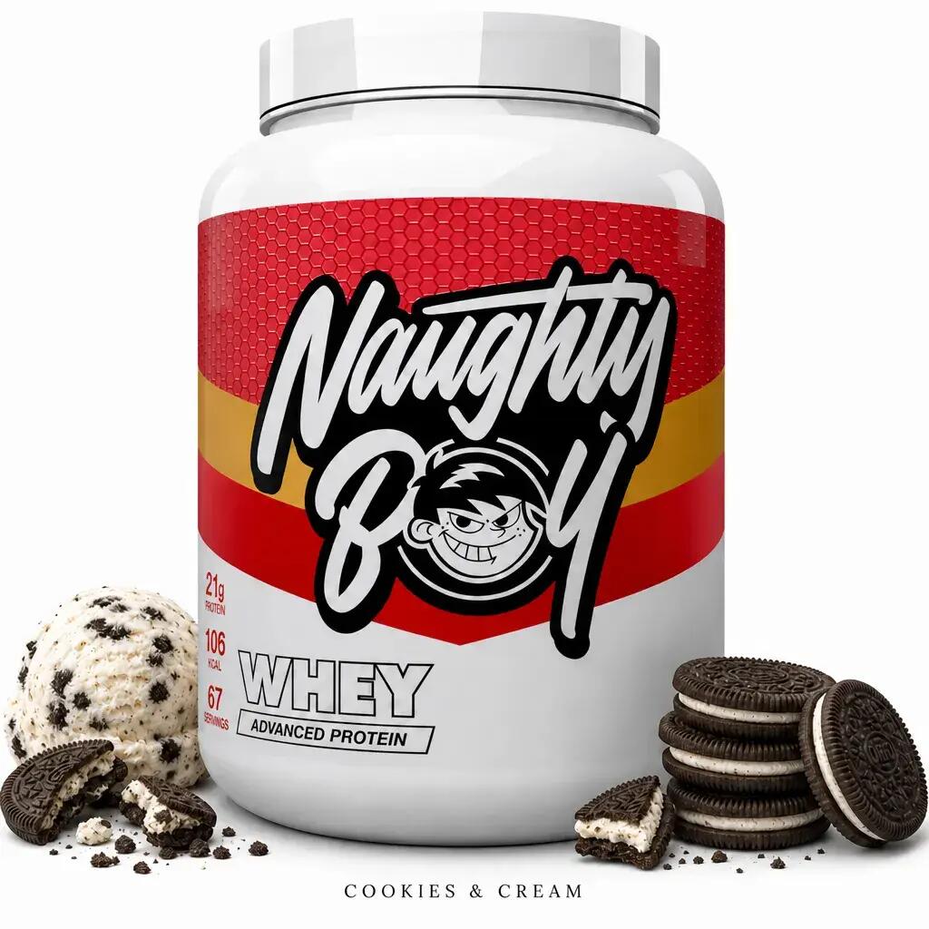 Naughty Boy Whey Protein 2010g Cookies & Cream