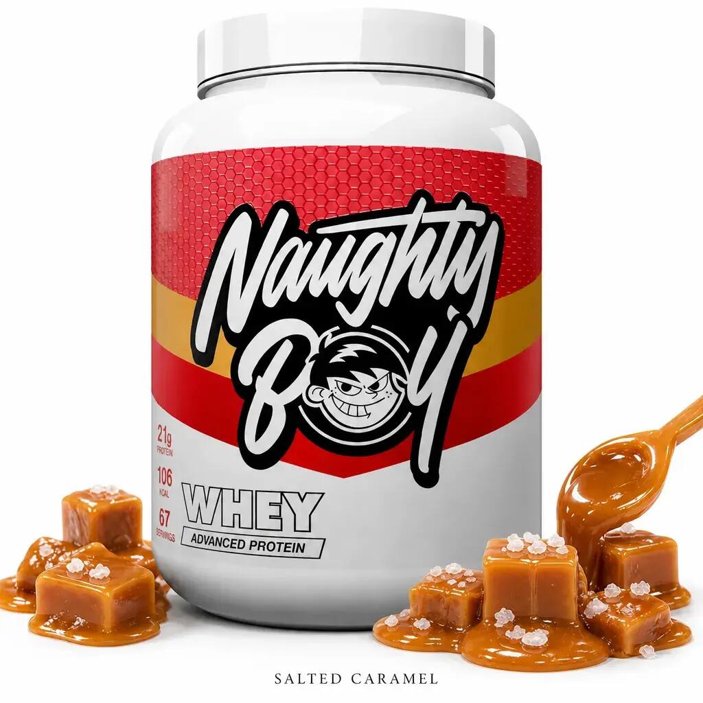 Naughty Boy Whey Protein 2010g Salted Caramel