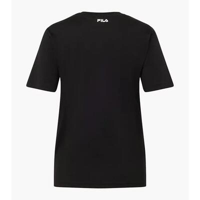 T-shirt - sport - dames - graphic logo tee - zwart/mintgroen
