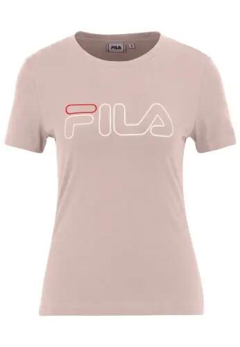 Damen - Fitness - T-Shirt - Komfort, Baumwolle - Fila Insegna - Sepia Rose 2/5