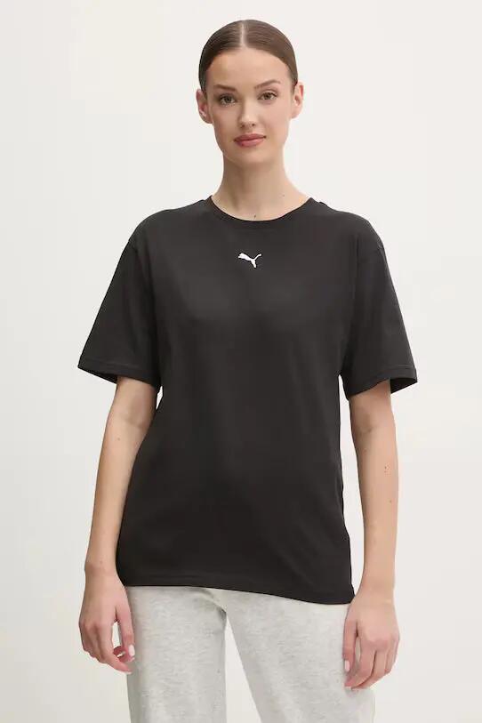 Camiseta - Lifestyle - Mujer - Relaxed - ESS - Rosa/Negro 2/2