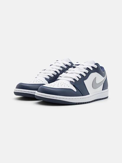 Zapatillas - ocio - bajas - Jordan 1 Low - azul marino/gris