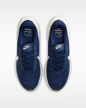 Zapatillas - Running - Hombre - Transpirable, Amortiguadas - Revolution 8 - Navy