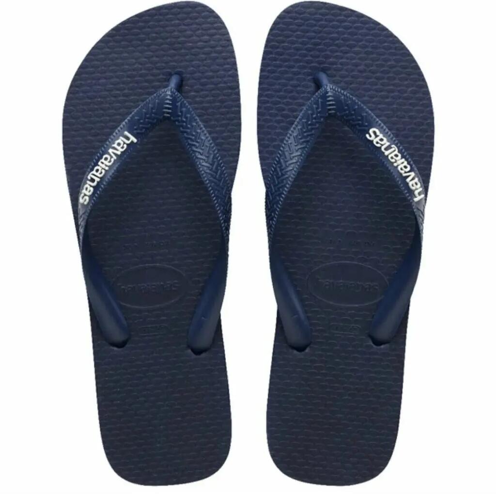 Men - Beach - Flip-flops - Simple, durable - Havaianas Top - Black/Blue