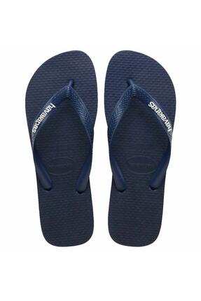 Sandales - Plage - Homme - Simples et résistantes - Havaianas Top - Noir/Bleu