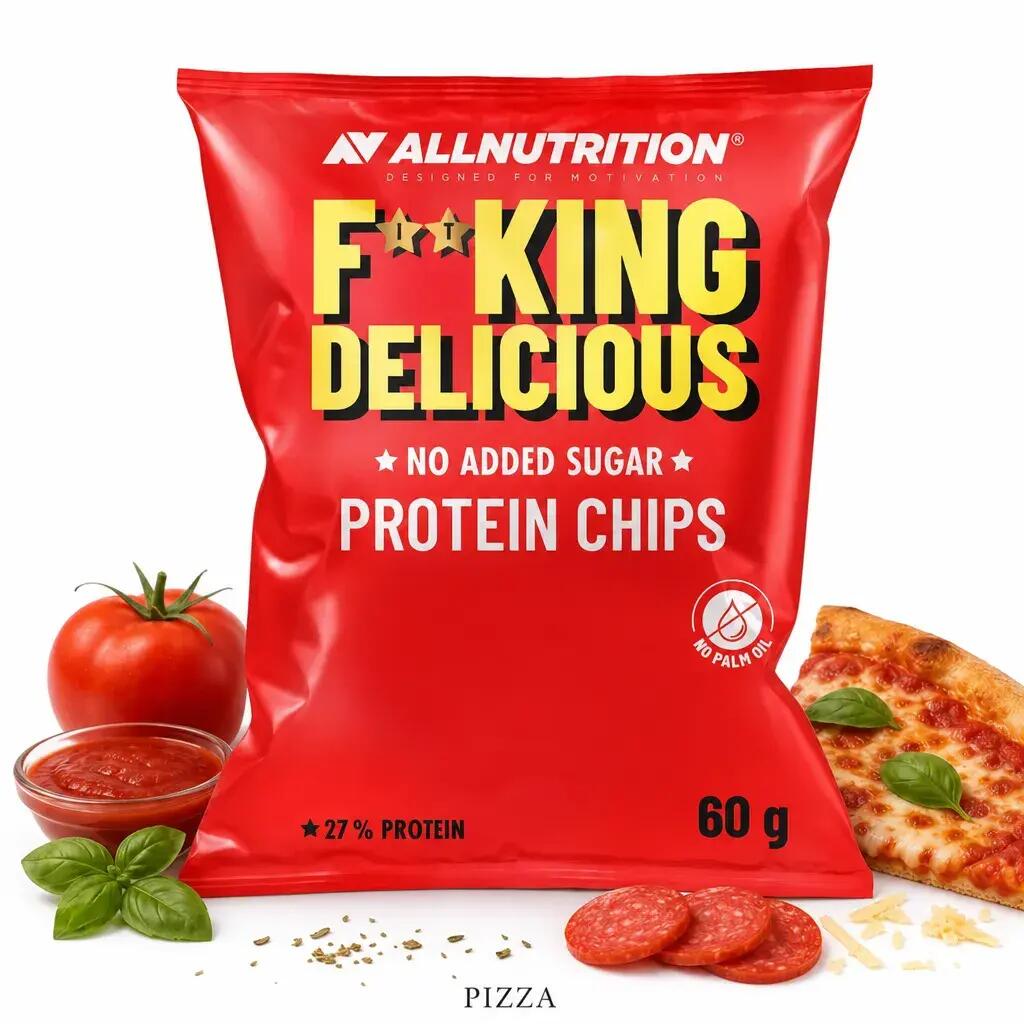 Allnutrition Fitking Delicious Protein Chips 60g Pizza