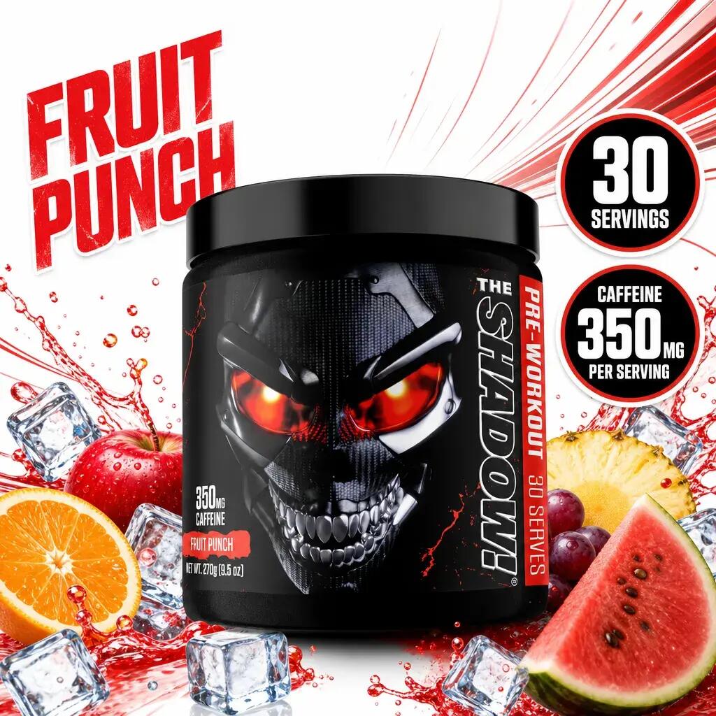 JNX Sports The Shadow! 30 Servings Fruit Punch 1/2