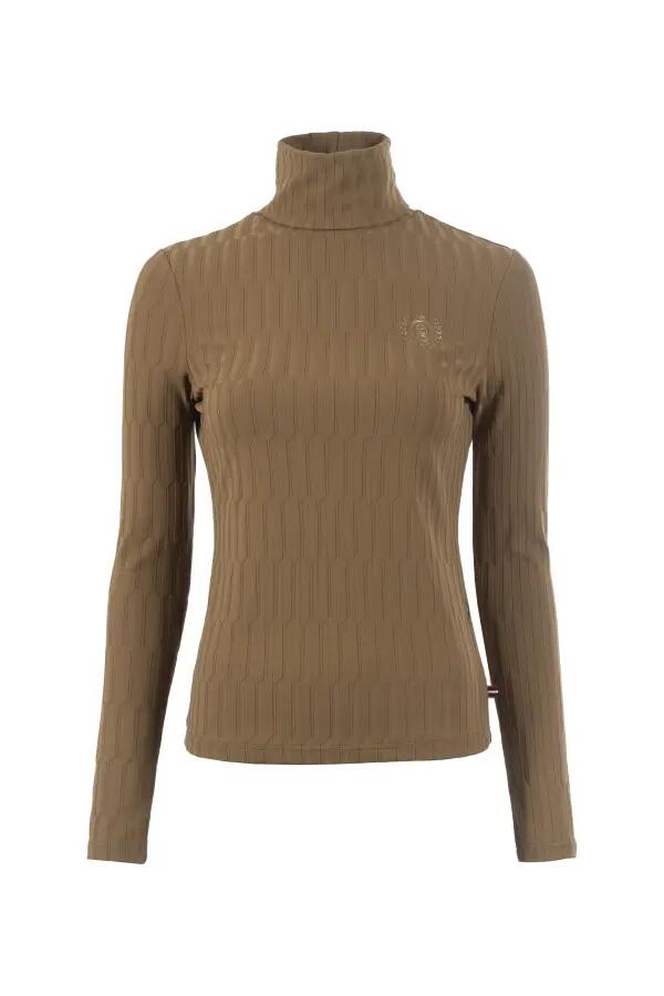 LEELA SHIRT DARK CARAMEL 1/1