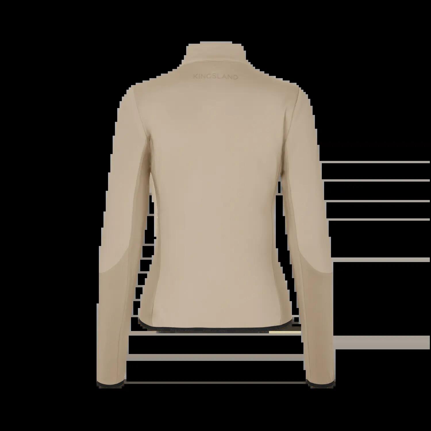 KLMILEY FLEECE BEIGE COBBLESTO DAMEN 2/2