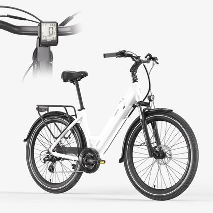 Milano Vélo de Ville Électrique 26" + Écran · Gar 3 ans · Jusqu'à 100 km