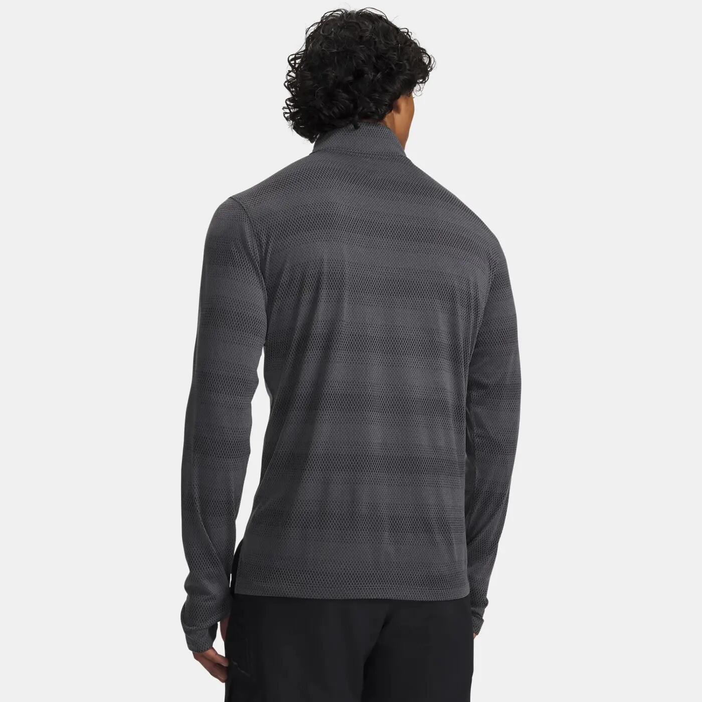 Męska treningowa Under Armour do biegania szybkoschnąca 1/4 zip 2/4