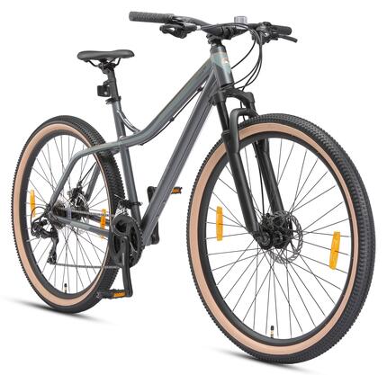 VTT 29" aluminium, semi-rigide, 21 vitesses, frein à disque